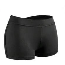 Cut Low Rise Booty Shorts - Spandex Active Dance Yoga Workout Fitness Shorts WomenA Valentine's Day KV0K - 粉色 - 查看 5