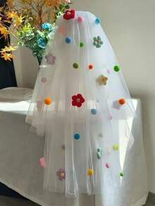 1 件新娘仿珍珠发梳发夹，适合婚礼佩戴