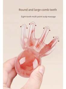 头部按摩梳、头皮放松工具、压力缓解装置、头部按摩爪、面部按摩工具、头皮刮痧、头部按摩刷、刺激头发生长、刮痧按摩工具、面部提升按摩、眼部按摩放松工具 - 彩色 - 查看 7