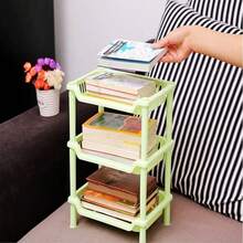 1 件 3-4 层加厚储物架，模块化浴室/厨房收纳架，桌面杂物管理架 - 彩色 - 查看 5