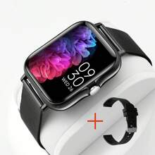 Eytlptoc Neue kabellose Smartwatch Anrufe, Smartwatches für Männer und Frauen, 1,85 Zoll Farbbildschirm, modische Smartwatch für Frauen, Smartwatch für Männer und kompatibel mit Android und iOS Smartphones!