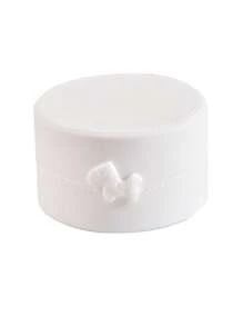 1 Stück kreative strukturierte Retro Schleife Pferd Schmuckkasten, eleganter hübscher Schmuckaufbewahrungskasten als Geschenk, Aufbewahrungsbox mit Schleifen-Pony-Form, runde Aufbewahrungsbox für Schmuck, tragbare Staubbox, perfekt für Schmuck und kleine Accessoires mit Herz-Stickerei Details, Schmuckkasten, Muttertagsgeschenkbox