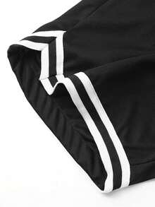 Pantalones cortos de playa calientes para hombre, pantalones cortos deportivos en blanco, joggers de playa, pantalones cortos de malla de verano para hombre, pantalones cortos de sudor con bolsillos - Negro - Ver 9