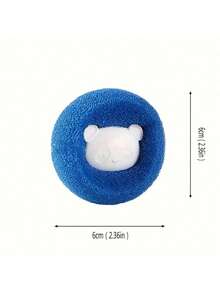 4/6 件洗衣机除毛球和除毛球，让衣物洁净如新 - 高效去除毛绒 - 彩色 - 查看 4