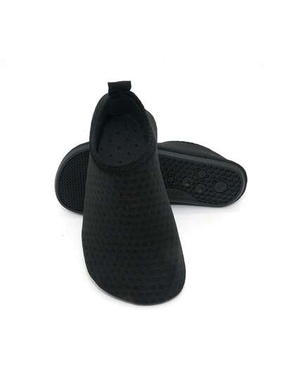 1 Pair Kids' Summer Water Shoes Outdoor Aqua Shoes Yoga Shoes Cartoon Anti-Slip Breathable Beach Shoes Training Shoes Girls Cartoon Pattern Round Toe Fabric Sporty Aqua Socks For Outdoor