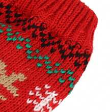 Suéteres de nieve para perros, suéteres gruesos para Navidad, Año Nuevo y fiestas para perros pequeños y medianos.