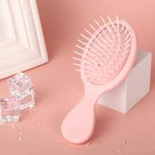 1pcs Mini Macaron Massage Comb, Air Cushion Travel Wet Comb, Suitable For All Hair Types, Ideal Bridesmaid Gift