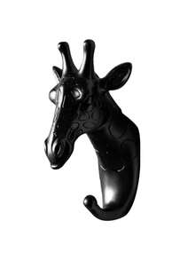 1 Pieza Gancho Creativo con Forma de Cabeza de Animal para Colgar en la Pared, Decoración para el Hogar, Capacidad Máxima de Carga 2kg, Gancho Multifuncional para Toallas, Bolsas, Vuelta al Colegio - Multicolor - Ver 11