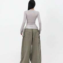 Women Belly Dancing Outfits Hip Hop Solid Colors Tassel Hip Scarf Wrap Skirt For Party Nightclubs Rave Costume - Xám - Xem 6