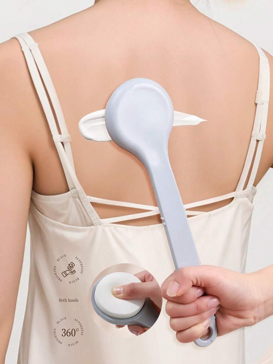 Multifunktionale Körperlotion Applikator Bürste, Körperreinigungsbürste, Multifunktionsbürste, einfach zu bedienen, gleichmäßige Auftragung, weich und angenehm, geeignet für Zuhause, Spa und Massagesalon - Verschiedenfarbig - Übersicht 1