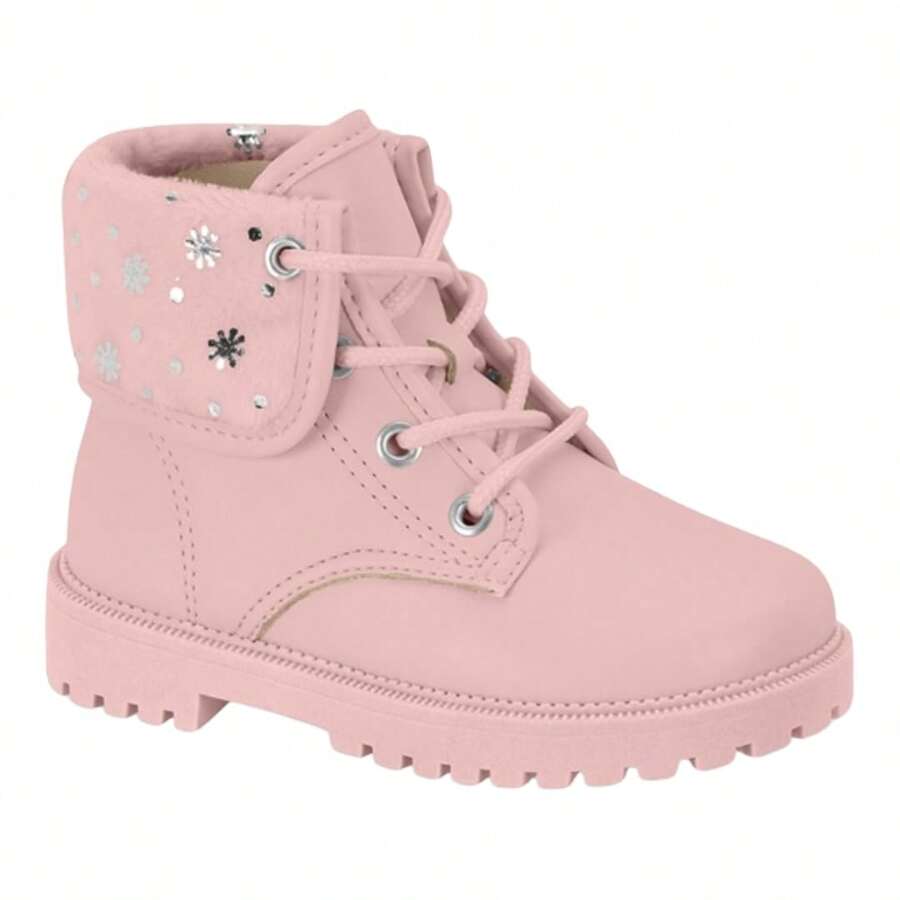 Molekinha Infant Boots - Pink - View 1