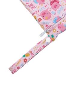 2pcs Portable Cartoon Print Wet Bag, Diaper Change Storage Bag - Multicolor - View 12