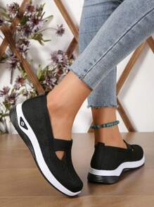 Women's Breathable Casual Commuter Shoes, 2025 New Arrivals, Lightweight Soft Thick Sole Casual Shoes For Women, All Season