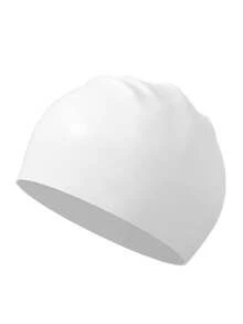 1 Stück Unisex Silikon Schwimmkappe, wasserdicht, komfortabler Ohrenschutz Schwimmhut