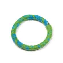 Juguetes para gatos en forma de círculo coloridos, de material de lana, juguetes interactivos para que los gatos los persigan, juguetes para gatos de interior, cachorros, para mantenerlos en forma y activos - Multicolor - Ver 8