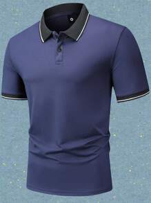 5 Stücke Herren Golfbekleidung POLO Hemd Kurzarm T-Shirt Polo Hemd Sport Lässig Outdoor Sport Polo Hemd, Herren Polo, Herren T-Shirt, einfarbige, alltagstaugliche klassische Farben, Fitness-Training, Basketball, Fußball, Rugby, Golfbekleidung