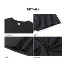 Deadpool Riding Unicorn Women's Cotton TShirt, Premium Cotton Quality Print, Durable And Fashionable Casual Wear. - 黑色 - 查看 5