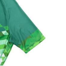 ETIXXL Men'S Quick-Dry Cycling Jersey With Rear Pocket - Breathable, Moisture-Wicking MTB Shirt For Biking & Riding, Geometric Design, Short Raglan Sleeves, Zip Placket, All-Season Sports Top, Cycling Apparel|Geometric Pattern Shirt|Breathable Fabric