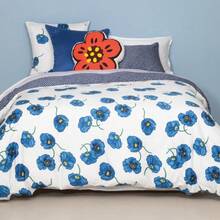 Kenzo KCA-010 Set di quattro pezzi in 100% cotone, delicato sulla pelle e traspirante, color carne e fresco, antibatterico e anti-pilling, set di lenzuola e trapunta, per uso domestico in dormitorio