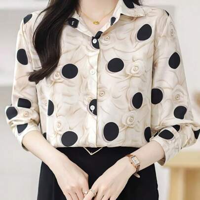Women's Dot Floral …