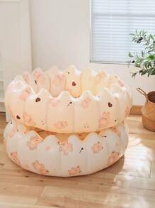 حلقة سباحة منفوخة بشكل دونات للأطفال والمراهقين، أنبوب سباحة، لعب مائية في حمام السباحة