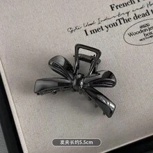 1 件女士金属花朵设计发夹，时尚合金发夹，优雅发饰，适合日常、派对、淋浴发饰时尚发夹 - 彩色 - 查看 12