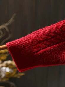 Plus Size Women Cardigan, Solid Color Elegant Mature Intellectual Elegant Ladies Outerwear, Long Sleeve Versatile Plus Size Women Knit Sweater