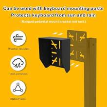 Waterproof Cover For Keypad Mounting Pedestal, Keypad Mounting Post Keypad Protection Cover For Outdoor Automatic Gate Opener Systems - None - View 3