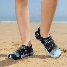 Shoes Barefoot Aqua Socks Outdoor Indoor Quick Dry Sandals Lightweight Slip On Walking Sneakers Beach Pool Swim (Little/Big) - 12-black - View 7