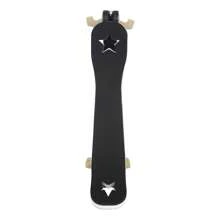 IRIN IRIN Aluminum Violin Shoulder Rest Chin Rest Pad For Adult Beginner Performance Violin, Sizes: 1/8, 1/4, 1/2, 3/4, 4/4, Wood Grain & Fiber Texture