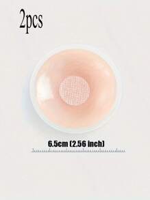 2/6/12 szt. osłonek na sutki dla kobiet, wielokrotnego użytku osłonki na sutki, nakładki na sutki, nakładki na piersi, wielokrotnego użytku silikonowe niewidoczne nakładki na sutki dla kobiet z pudełkiem podróżnym