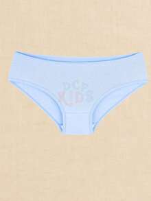 DCP Kids Kit Of 5 Plain Cotton Girls' Panties - 淺粉色 - 查看 6