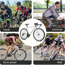 WEIZE Road Bike, 700C Wheel City, 14 Speed Drop Bar, Racing Adult Bike With Caliper Brakes, High-Carbon Steel Hybrid Bikes, Urban Adult Men And Women - White - View 10