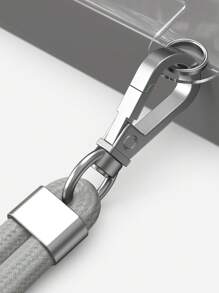 1 Piece Crossbody Cell Phone Lanyard(Gray), Transparent Pads Included For Fixing The Phone Case, Multi-Functional Adjustable Neck Strap With 145CM/57 Inches, Lanyard Compatible With All Smartphone, Universal Lanyard For Redmi Cases, Crossbody Strap For Cases..