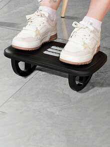 Foot Rest Footrest For Office Home, Foot Massage Pad, Adjustable Ergonomic Footrest Massage Ergonomic Adjustable Tilt Portable Plastic Footrest With Massage Rollers, Non-Slip Half-Cylinder Desk Stool For Home Office Use Suitable For Office Sitting Long, Elderly With Inconvenient Legs, Multi-Functional Adjustable Accessory Comfortable Home Furniture For Study, Living Room, Suitable As Gift For Leaders, Friends, Valentine's Day,For School Supplies,Back To School - Multicolor - View 5