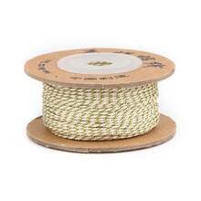 1mm 1 Cuộn Dây Thừng Bện Thủ Công Làm Bằng Tay Dây Lụa Vàng Để Làm Quà Tặng Bao Bì Quần Áo Bao Bì Trang Sức Thẻ Treo Trang Trí - Dây bện - Xem 11