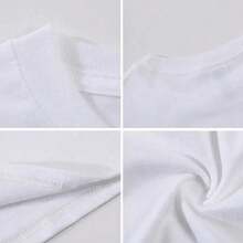 Deadpool Riding Unicorn Women's Cotton TShirt, Premium Cotton Quality Print, Durable And Fashionable Casual Wear. - 黑色 - 查看 6