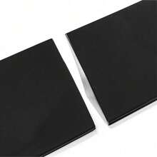 FOR  TRANSIT CUSTOM 2012-2020 GLOSS BLACK REAR TWIN BARN DOOR ROOF SPOILER - Black - View 6