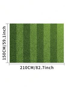 1 Stück grüne Rasenfotografie Hintergründe Fußballfeld Fußballstadion Foto Hintergrund 150 x 100 cm / 210 x 150 cm / 270 x 180 cm Sport Spiele Athlet Party Banner Innen-Außen Neugeborenen Babyparty Geburtstag Dekorationszubehör