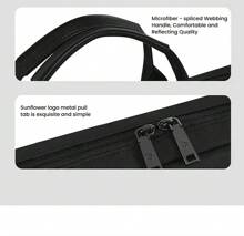 Samsonite Men's Briefcase BN609007 Waterproof 15.6-Inch Computer Compartment Removable Shoulder Strap Business Casual Suitable For Daily Office/Business Travel Black