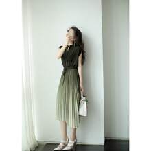 Women Midi Dresses - 藍色 - 查看 3