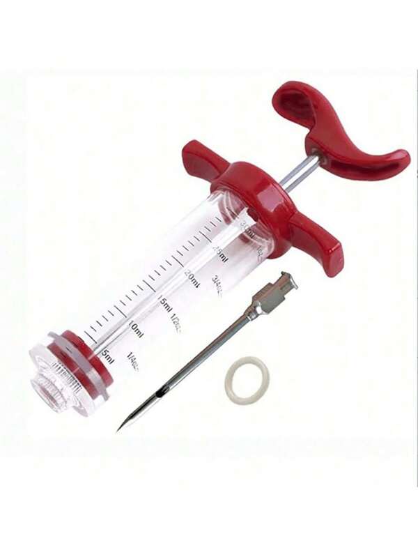 1pc Kitchen Seasoning Injector Turkey Flavor Marinade Injector Barbecue Injection Tool Kitchen Gadgets