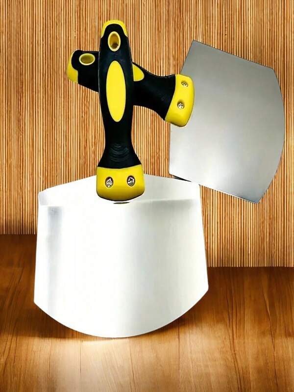 1 Stück multifunktionale Spachtel aus Edelstahl - bequemer Griff, geeignet zum Auftragen von Farbe und Spachtelmasse | Edelstahl Spachtel- und Beschichtungsset - Metallspachtel und Lackschaber, mit bequemem Griff, nicht faltbar, abnehmbarer Deckel, für Metalloberflächen - 5 Modelle erhältlich