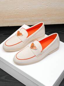 女式平底乐福鞋，低帮，酒红色，安哥拉红色，亮红色，蓝色，海军蓝，2025 年秋冬新款休闲软底一脚蹬牛津鞋，工作鞋，加大码 41-43