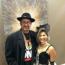 سلسلة هيب هوب من البلاستيك ضخمة بطريقة عشوائية للرجال ، قلادة مزيفة باللونين الذهبي والفضي لاكتمال زي ال-90،اكسسوار