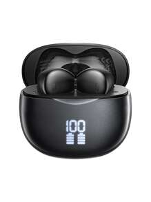 REMAX Remax Wireless Bluetooth Earbuds, Wireless Stereo Earphones, Earphone Mini, Comfortable Earphones, Earphone Design, Active Noise Cancellation, Gift For Lover,Black/White