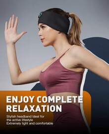 Sleep Headphones - Bluetooth Headband For Side Sleepers, Elastic Music Sleeping Band ASMR Wireless Eye Mask Tech Gadgets Gifts For Women & Men - Multicolor - View 5