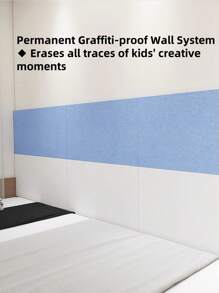1 Piece Self-Adhesive, , Wear-Resistant, Nordic Style Felt Wall Panel, Modern Geometric Wall Tile, Home Wall Felt Sound Absorption Panel, Anti-Collision Felt Wall Sticker, Removable And Reusable Photo Display/Memo Board For Home, Nursery, Dorm, Entrance - Used For Wall Decor, Noise Reduction, Key Holder