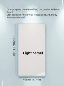 1 Piece Self-Adhesive, , Wear-Resistant, Nordic Style Felt Wall Panel, Modern Geometric Wall Tile, Home Wall Felt Sound Absorption Panel, Anti-Collision Felt Wall Sticker, Removable And Reusable Photo Display/Memo Board For Home, Nursery, Dorm, Entrance - Used For Wall Decor, Noise Reduction, Key Holder
