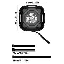 ENLEE Set de 7 piezas ENLEE Cuerda de remolque de bicicleta con retracción automática, cuerda de remolque duradera y ajustable con mosquetones resistentes, ideal para bicicletas de carretera y montaña, accesorio de ciclismo para uso al aire libre y viajes